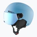 Alpina Kinderskihelm Zupo Visor Q-Lite rauch/blau matt