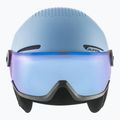 Alpina Kinderskihelm Zupo Visor Q-Lite rauch/blau matt 3