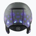 Alpina Pizi midnight/ grey leo matt Kinderskihelm 4