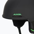 Skihelm Kinder Alpina Brix black/ neon matt 7