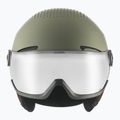 Skihelm Kinder Alpina Zupo Visor Q-Lite olive/ red matt 2