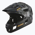 Alpina Kinderfahrradhelm Rupi schwarz camo/orange matt