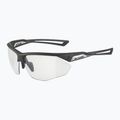 Alpina Nylos HR schwarz transparent matt/ klar Sonnenbrille 5