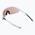 Alpina Turbo Pro Q-Lite weiß matt/rosa Spiegel-Sonnenbrille 2