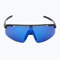 Alpina Turbo Pro S Q-Lite schwarz matt/ blau verspiegelt Sonnenbrille 3