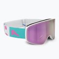 Skibrille Kinder Alpina Fernie Q-Lite white/confetti matt