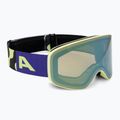 Skibrille Kinder Alpina Fernie Q-Lite sunny/lime matt