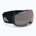 Skibrille Alpina Falera Mag Q-Lite black/glacier matt/silver/pink 2