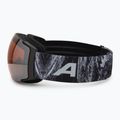 Skibrille Alpina Falera Mag Q-Lite black/glacier matt/silver/pink 5