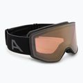 Skibrille Alpina Venet QV matte black/gold