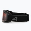 Skibrille Alpina Venet QV matte black/gold 4