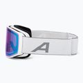 Skibrille Alpina Venet Q-Lite white matt/blue 4