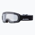Skibrille Alpina Nakiska black matte/clear