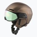 Skihelm Alpina Oro QV Mips sepia metallic