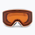 Skibrille Alpina Venet white/rose matte/orange 2