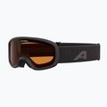 Kinder-Skibrille Alpina Piney 2.0 black matte/orange