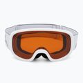 Kinder-Skibrille Alpina Piney 2.0 white matt/orange 2