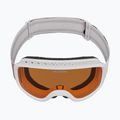 Kinder-Skibrille Alpina Piney 2.0 white matt/orange 3