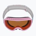 Kinder-Skibrille Alpina Piney 2.0 rose matte/orange 5