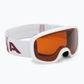 Kinder-Skibrille Alpina Piney 2.0 white/rose matt/orange