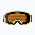 Kinder-Skibrille Alpina Piney 2.0 sunny/lime matte/orange 2
