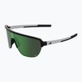 Sonnenbrille Alpina Frame 2.0 Q-Lite black/white matte/green mirror
