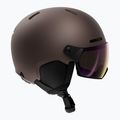 Skihelm Alpina Arber 2 Visor Q-Lite ox brown matt 2