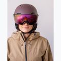 Skihelm Alpina Arber 2 Visor Q-Lite ox brown matt 7
