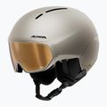 Skihelm Alpina Vizzard QV MIPS sand matt