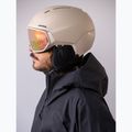 Skihelm Alpina Vizzard QV MIPS sand matt 6