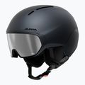 Skihelm Alpina Vizzard Q-Lite midnight grey matt