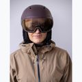 Skihelm Alpina Vizzard Q-Lite ox brown att 7