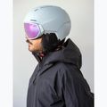 Skihelm Alpina Vizzard Q-Lite ice blue matt 6