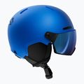 Kinder-Skihelm Alpina Zupo 2 Visor Q-Lite blue matt 2