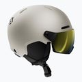 Kinder-Skihelm Alpina Zupo 2 Visor Q-Lite sand matt 2