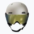 Kinder-Skihelm Alpina Zupo 2 Visor Q-Lite sand matt 3