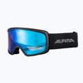 Skibrille Alpina Narkoja 2 Q-Lite black matt/blue s2