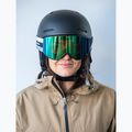 Skibrille Alpina Venet Q-Lite black/green matt 3