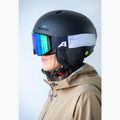 Skibrille Alpina Venet Q-Lite black/green matt 4