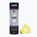 Badminton-Schläger VICTOR Nylon Shuttle 3000 medium 6 Stk. gelb 3