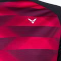 Herren-Tennisshirt VICTOR T-33102 CD rot/schwarz 3