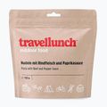 Gefriergetrocknete Lebensmittel travellunch Paste in Pfeffersauce mit Rindfleisch 125 g