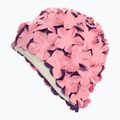 Schwimmkappe Damen Fashy Flowers rose / purple 3