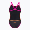Einteiler Badeanzug Damen aquaFeel Training V-Back gray / smoke 2