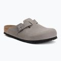 Schlappen BIRKENSTOCK Boston Soft Footbed Oiled Leather Regular iron