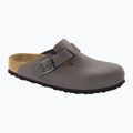 Schlappen BIRKENSTOCK Boston Soft Footbed Oiled Leather Narrow iron