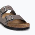 Schlappen BIRKENSTOCK Arizona Soft Footbed Oiled Leather Narrow iron 7