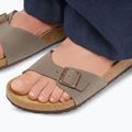 Damenpantoletten BIRKENSTOCK Madrid Birkibuc Regular stone 10