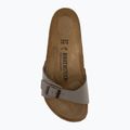 Damenpantoletten BIRKENSTOCK Madrid Birkibuc Regular stone 4