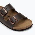 BIRKENSTOCK Arizona NL Narrow dunkelbraun Flip-Flops 7